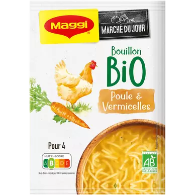 Soupe Bio poule aux vermicelles MAGGI - 65g