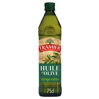 Huile d'olive vierge extra TRAMIER, bouteille de 75cl