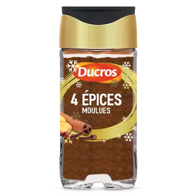 Quatre épices moulues, DUCROS, flacon duc de 37g
