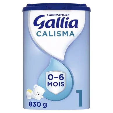 GALLIA CALISMA - Lait en poudre bébé 1er âge, de 0 à 6 mois - 830g