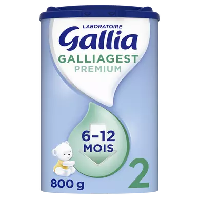 GALLIA GALLIAGEST - GALLIAGEST PREMIUM, de 6 à 12 mois - 820g