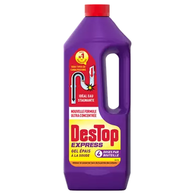 Destop déboucheur gel express 950ml