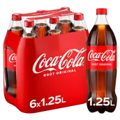 Soda COCA-COLA Original - Pack Bouteilles 6x1,25L