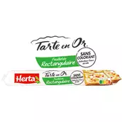 Pâte à tarte feuilletée rectangulaire Tarte en or HERTA 230g