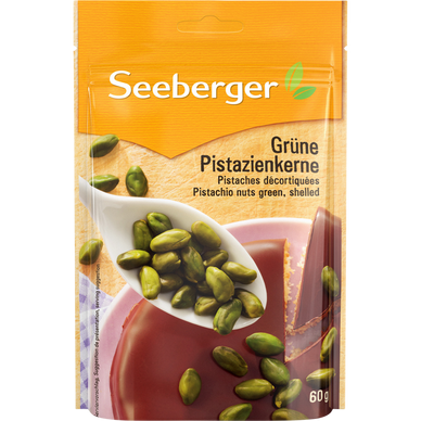 Pistache verte pelée, SEEBERGER, sachet 60g