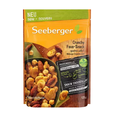 Mélange Crunchy salé, SEEBERGER, sachet, 125g