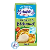 Sauce Béchamel UHT BRIDELICE, brique 50cl