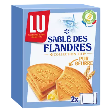 Biscuits sablé des Flandres LU - Paquet de 250g