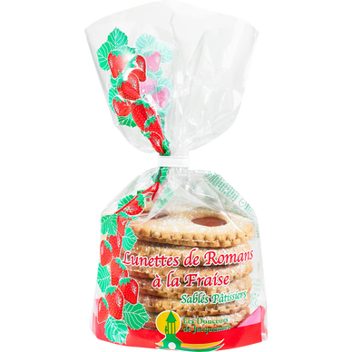 Lunettes de Romans fourrées fraise LES DOUCEURS DE JACQUEMART, 350g