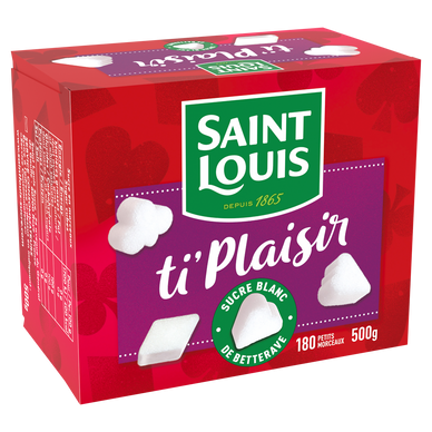 Sucre blanc Ti'plaisir ST LOUIS, 500g