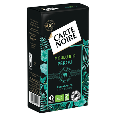 Café moulu Bio CARTE NOIRE MOULPERO Pérou - 250g