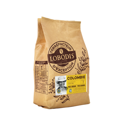 Café en grains LOBODIS Colombie N°7 - Colombie - 500g