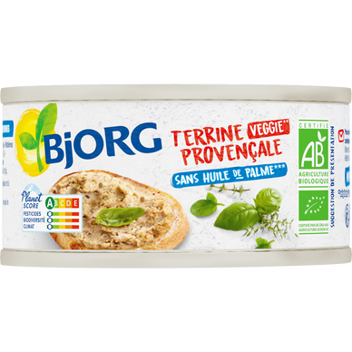 Terrine végétale bio à la Provençale bio BJORG, 125g