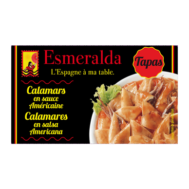 Calamar sauce à l'américaine ESMERALDA, 120g
