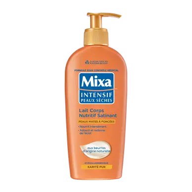 Lait corps nutritif satinant au karité MIXA IPS flacon 250mlLait corps nutritif satinant au karité MIXA IPS flacon 250ml
