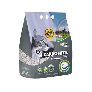 Litière bi carbonite, TRANQUILLE, sac 5L