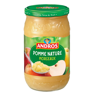 Dessert fruitier de pomme en morceaux ANDROS, 740g