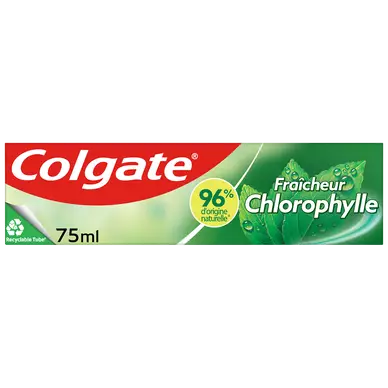 Dentifrice Chlorophyle Fraîcheur Intense COLGATE 75ml