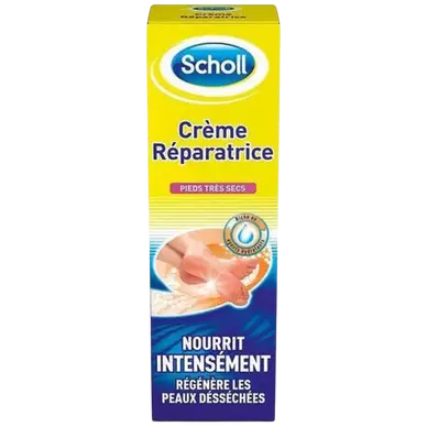 Crème réparatrice pour les pieds SCHOLL, tube de 75ml