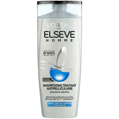 Shampooing antipelliculaire homme ELSEVE 350ml